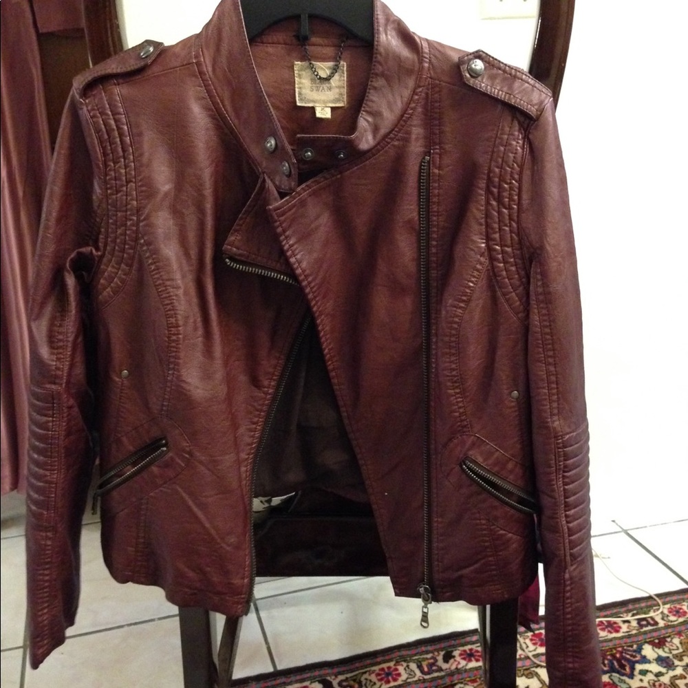 Leather jacket